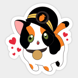 Kitty love Sticker